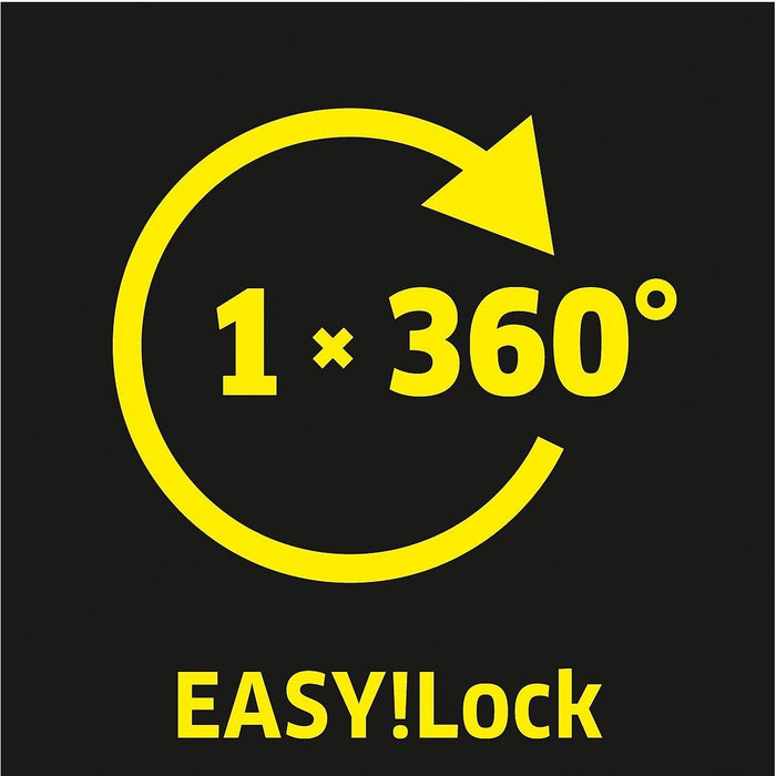 Dây xịt cao áp chống xoắn, kết nối nhanh EASY!Lock Karcher 6.110-035.0 chiều dài 10m, đường kính 6mm