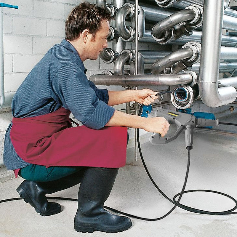 Dây xịt rửa cao áp kết nối nhanh EASY!Lock Karcher chuyên thông tắc đường ống, chiều dài từ 10m - 30m, đường kính 6mm