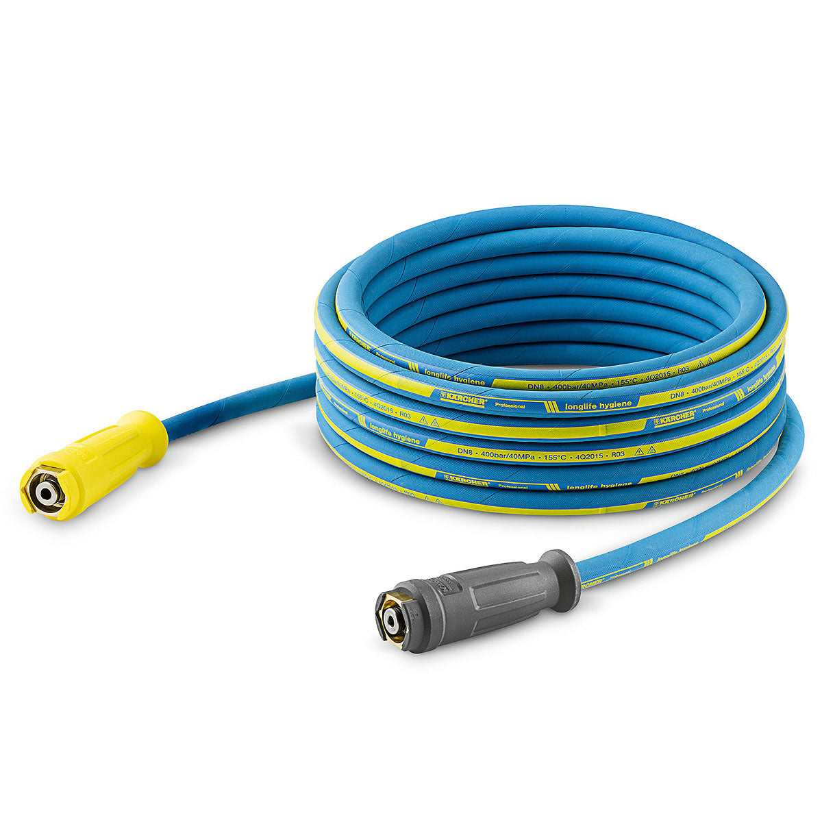 Dây xịt rửa siêu cao áp chống xoắn, kết nối nhanh EASY!Lock Karcher chuyên dùng vệ sinh trong ngành thực phẩm, chiều dài từ 10m - 20m, đường kính 8mm