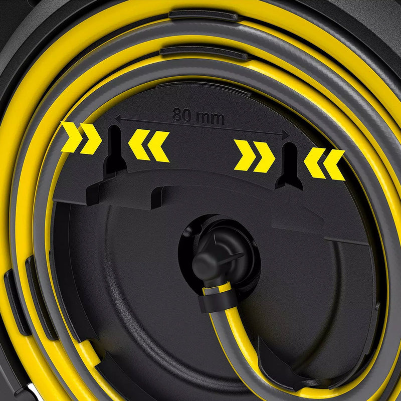 Bộ dây nước kèm hộp lưu trữ treo tường Karcher HBX 2.10 Compact chiều dài dây 10m