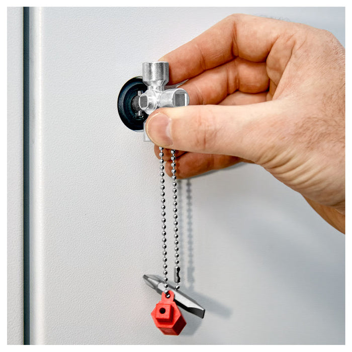 Bộ chìa khóa đa năng, chuyên dùng mở tủ điện công nghiệp KNIPEX 00 11 02 chiều dài 44mm