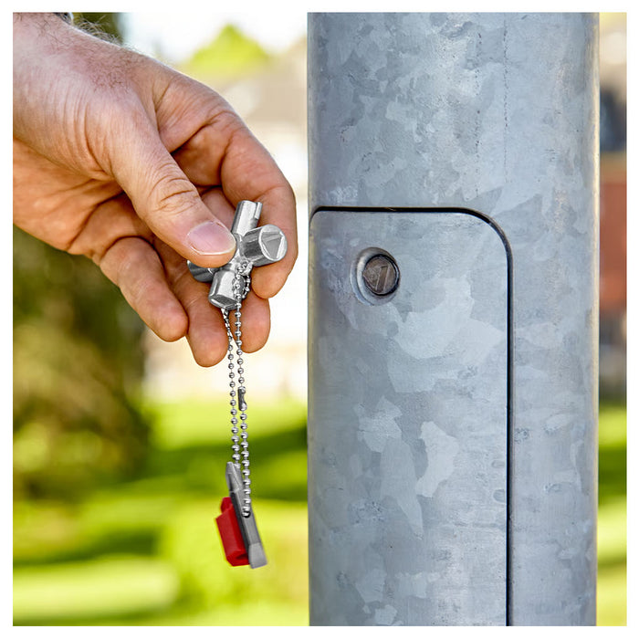 Bộ chìa khóa đa năng, chuyên dùng mở tủ điện công nghiệp KNIPEX 00 11 02 chiều dài 44mm