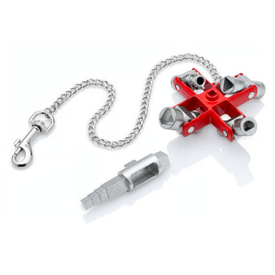 Bộ chìa khóa đa năng, chuyên dùng mở tủ điện công nghiệp KNIPEX 00 11 06 V01 chiều dài 96mm