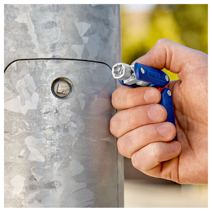 Bộ chìa khóa đa năng, chuyên dùng mở tủ điện công nghiệp KNIPEX 00 11 06 V03 chiều dài 62mm