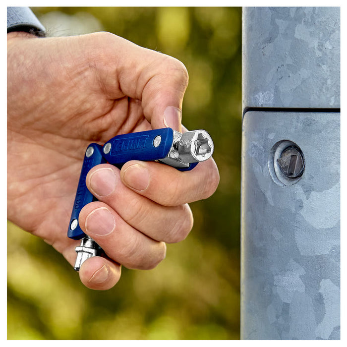 Bộ chìa khóa đa năng, chuyên dùng mở tủ điện công nghiệp KNIPEX 00 11 06 V03 chiều dài 62mm