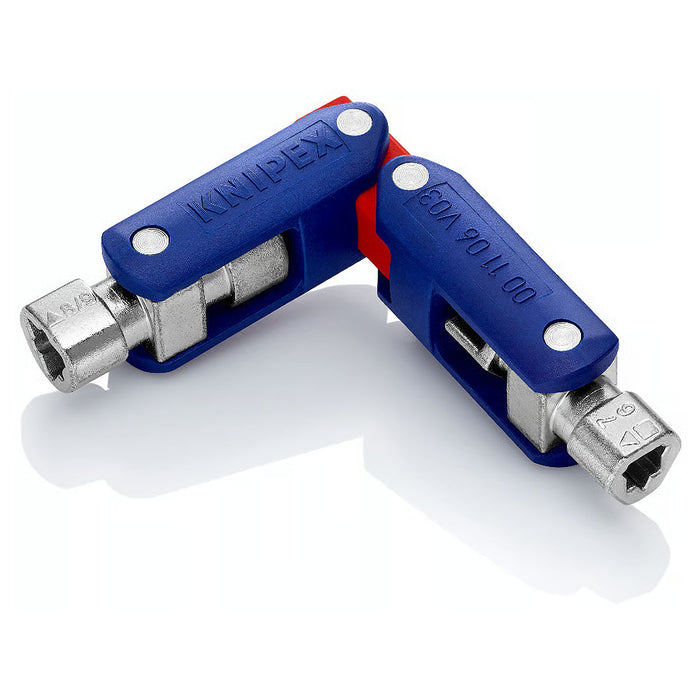 Bộ chìa khóa đa năng, chuyên dùng mở tủ điện công nghiệp KNIPEX 00 11 06 V03 chiều dài 62mm