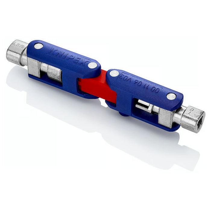 Bộ chìa khóa đa năng, chuyên dùng mở tủ điện công nghiệp KNIPEX 00 11 06 V03 chiều dài 62mm