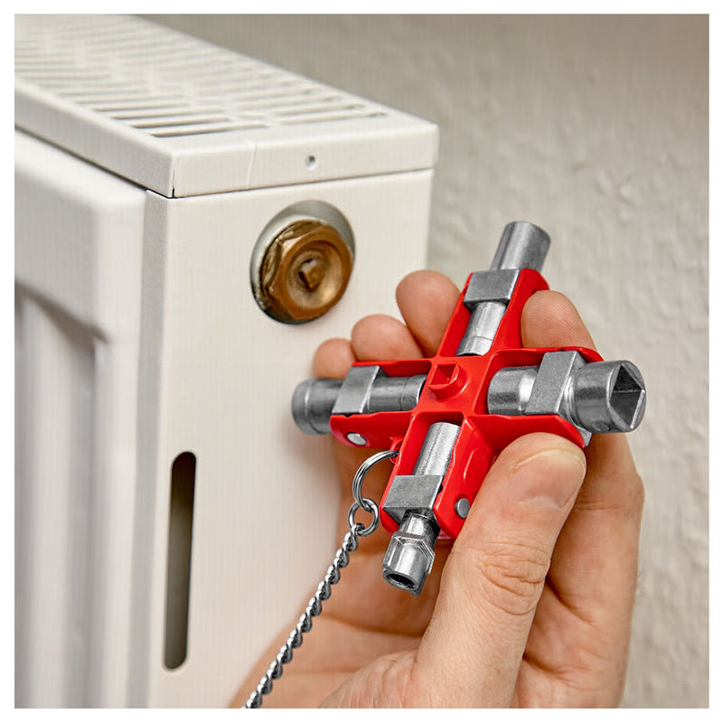 Bộ chìa khóa đa năng, chuyên dùng mở tủ điện công nghiệp KNIPEX 00 11 06 chiều dài 96mm