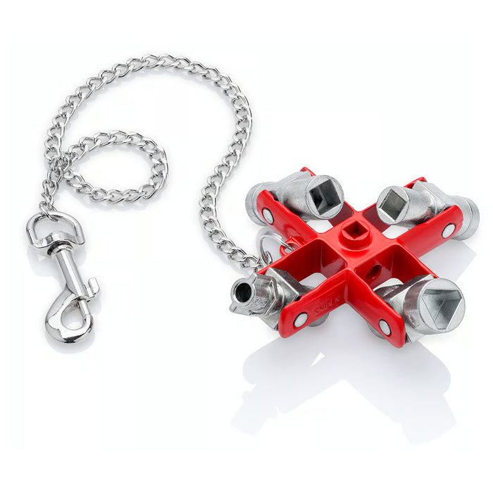 Bộ chìa khóa đa năng, chuyên dùng mở tủ điện công nghiệp KNIPEX 00 11 06 chiều dài 96mm