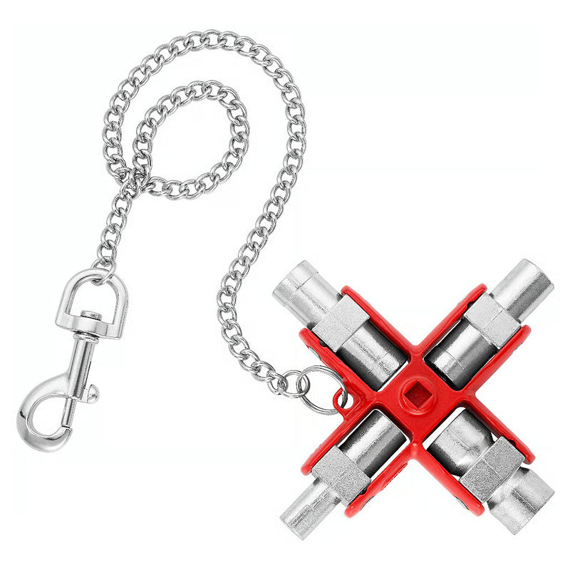 Bộ chìa khóa đa năng, chuyên dùng mở tủ điện công nghiệp KNIPEX 00 11 06 chiều dài 96mm