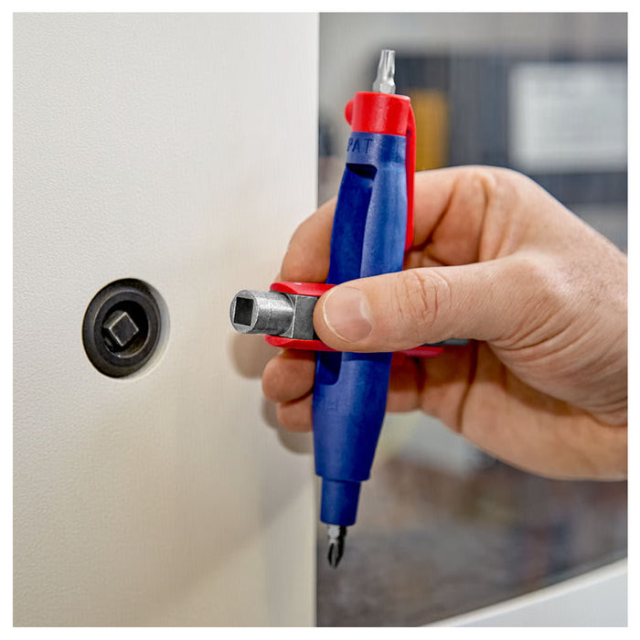 Bộ chìa khóa đa năng, chuyên dùng mở tủ điện công nghiệp dạng bút KNIPEX 00 11 07 chiều dài 145mm