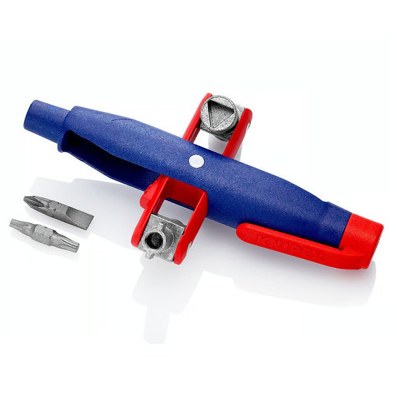 Bộ chìa khóa đa năng, chuyên dùng mở tủ điện công nghiệp dạng bút KNIPEX 00 11 07 chiều dài 145mm