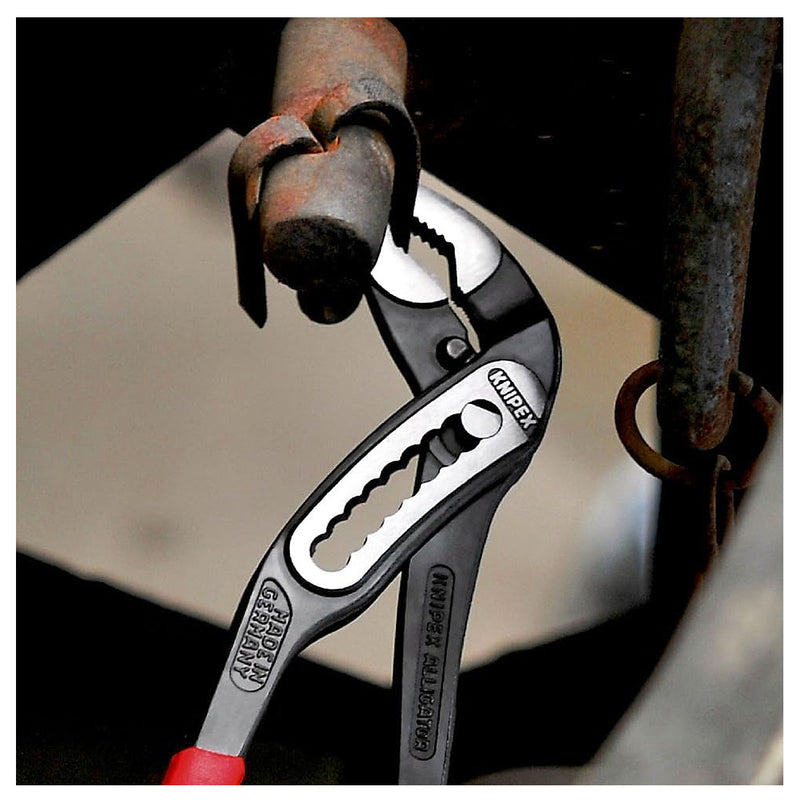 Bộ 10 kìm mỏ quạ dòng Alligator 88 01 250, kèm giá trưng bày bằng bìa cứng KNIPEX 00 18 01 V12