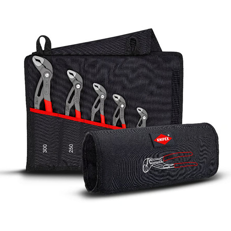 Bộ kìm mỏ quạ dòng Cobra High-Tech 5 chi tiết KNIPEX 00 19 55 S5