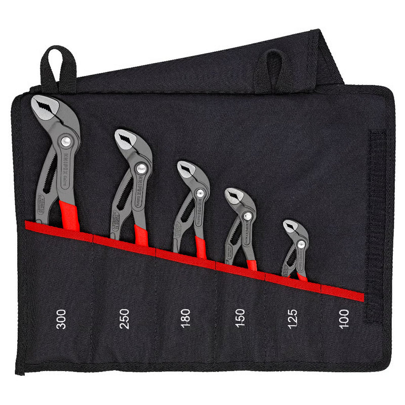 Bộ kìm mỏ quạ dòng Cobra High-Tech 5 chi tiết KNIPEX 00 19 55 S5