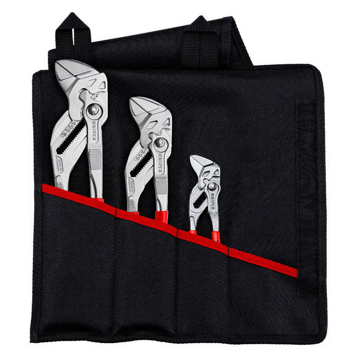 Túi vải dạng cuộn Polyester 4 ngăn dùng chứa kìm mỏ quạ KNIPEX 00 19 55 S6 LE