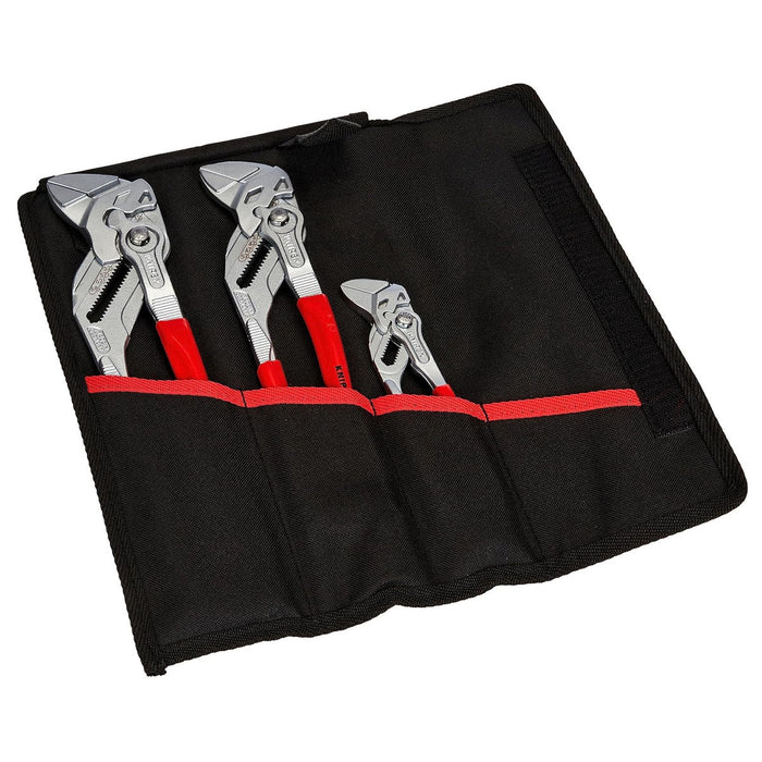 Túi vải dạng cuộn Polyester 4 ngăn dùng chứa kìm mỏ quạ KNIPEX 00 19 55 S6 LE