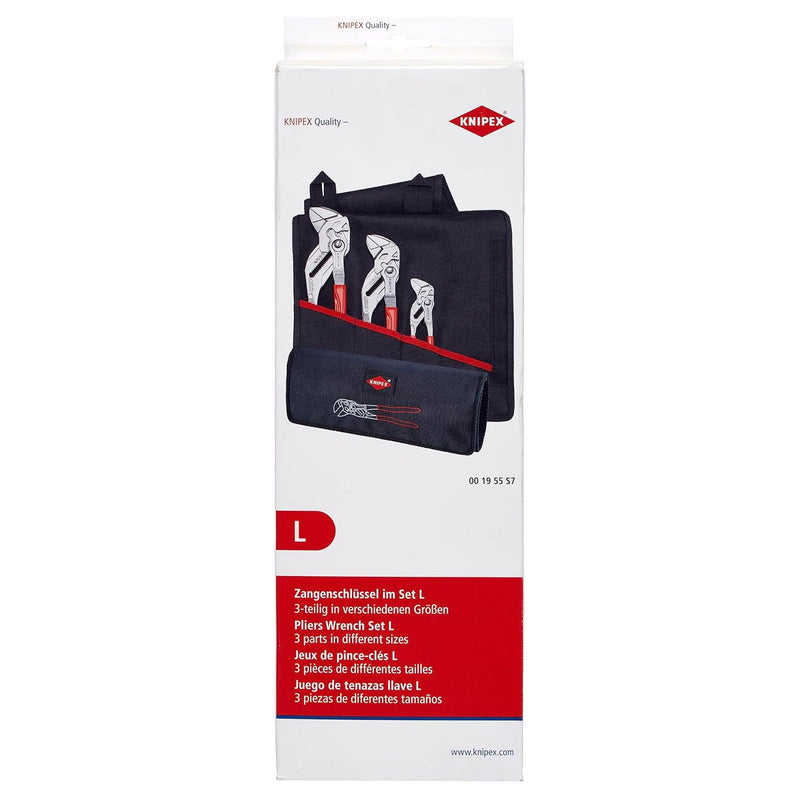 Bộ kìm mỏ quạ 3 chi tiết KNIPEX 00 19 55 S7