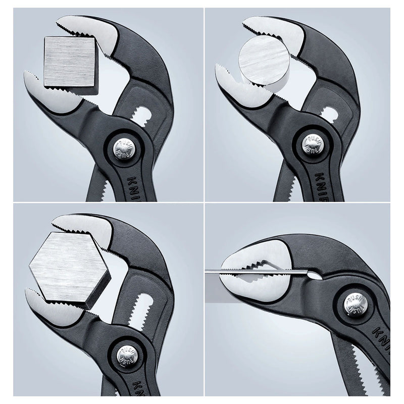 Bộ kìm mỏ quạ dòng Cobra High-Tech 3 chi tiết KNIPEX 00 19 55 S9