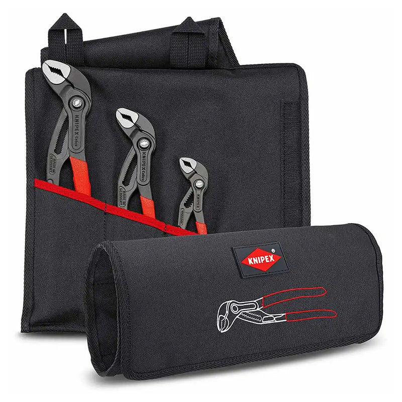 Bộ kìm mỏ quạ dòng Cobra High-Tech 3 chi tiết KNIPEX 00 19 55 S9