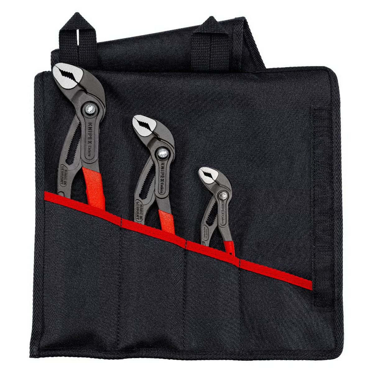 Bộ kìm mỏ quạ dòng Cobra High-Tech 3 chi tiết KNIPEX 00 19 55 S9