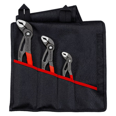 Bộ kìm mỏ quạ dòng Cobra High-Tech 3 chi tiết KNIPEX 00 19 55 S9