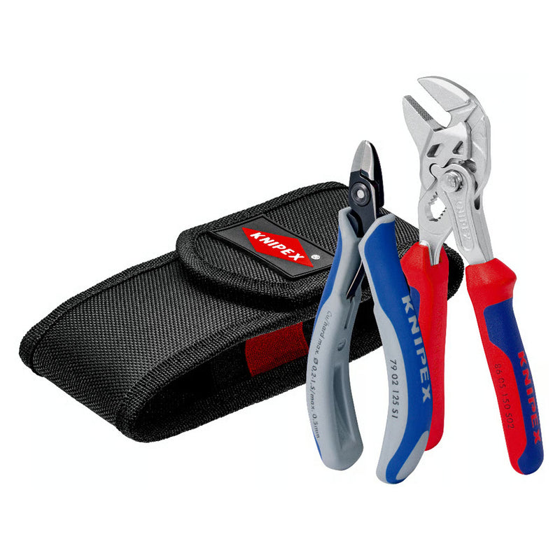 Bộ kìm 2 chi tiết, kèm túi đeo hông KNIPEX 00 19 72 V01