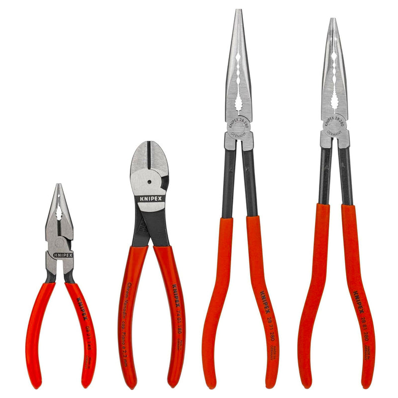 Bộ kìm mũi nhọn 4 chi tiết KNIPEX 00 20 01 V16