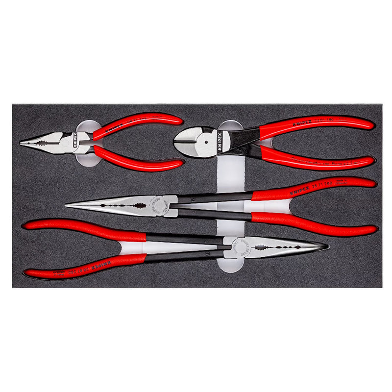 Bộ kìm mũi nhọn 4 chi tiết KNIPEX 00 20 01 V16