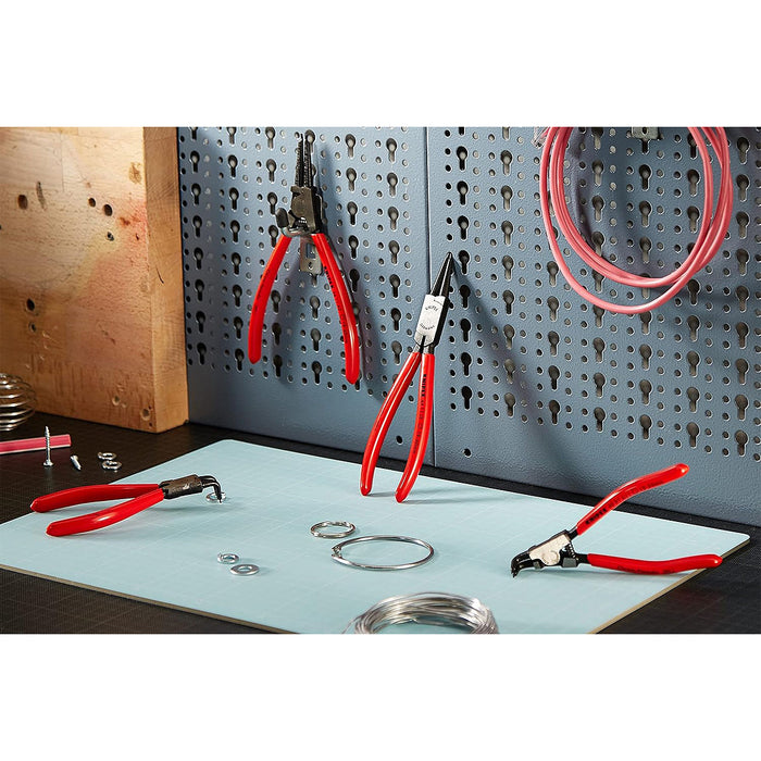 Bộ kìm mở phe 8 chi tiết KNIPEX 00 20 04 V01 khả năng mở phe từ Ø12mm - Ø60mm