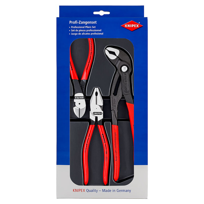 Bộ kìm 3 chi tiết KNIPEX 00 20 10