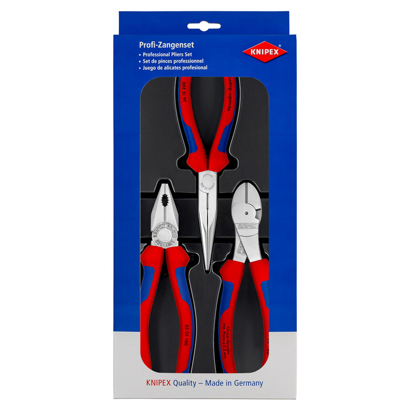 Bộ kìm 3 chi tiết KNIPEX 00 20 11 V01