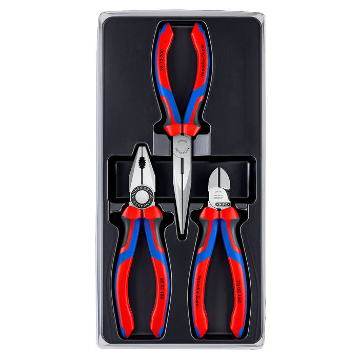 Bộ kìm 3 chi tiết KNIPEX 00 20 11