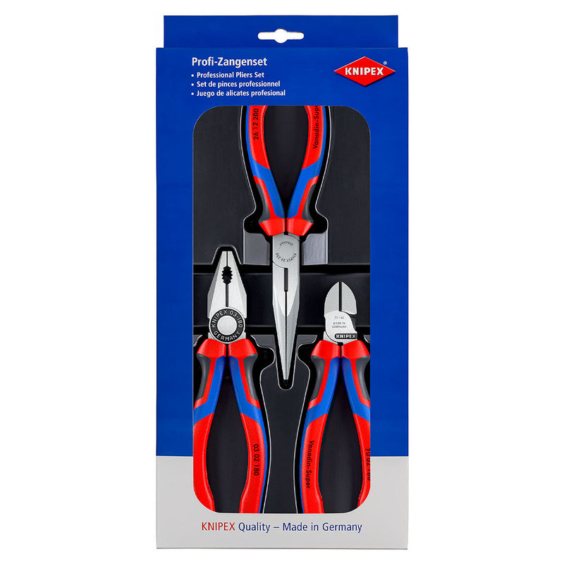Bộ kìm 3 chi tiết KNIPEX 00 20 11