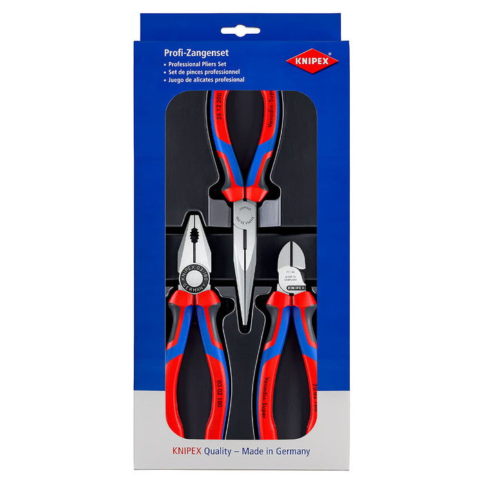 Bộ kìm 3 chi tiết KNIPEX 00 20 11