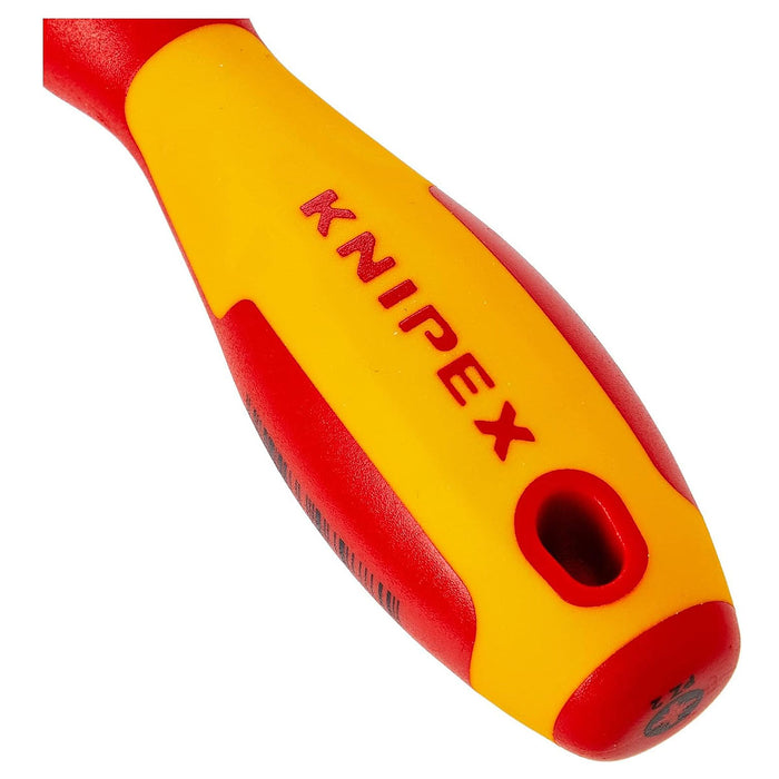 Bộ tua vít kết hợp đầu bake và đầu Pozi, dáng Slim, 6 chi tiết KNIPEX 00 20 12 V03 cách điện 1000V