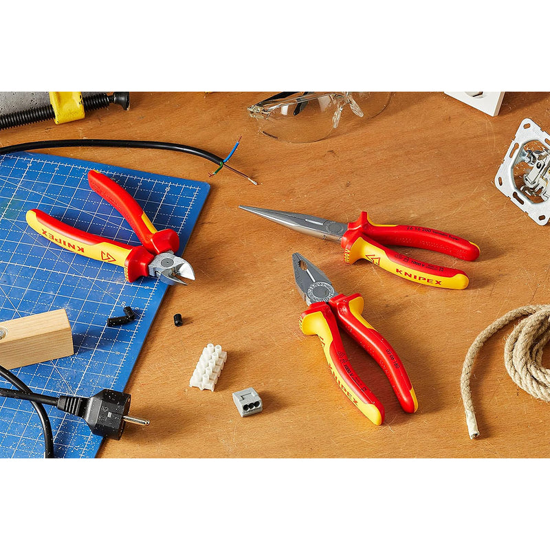 Bộ kìm cách điện 1000V 3 chi tiết KNIPEX 00 20 12