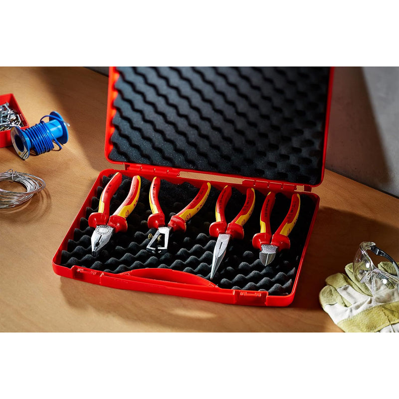 Bộ kìm cách điện 1000V 4 chi tiết KNIPEX 00 20 15