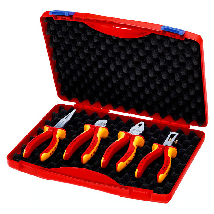 Bộ kìm cách điện 1000V 4 chi tiết KNIPEX 00 20 15