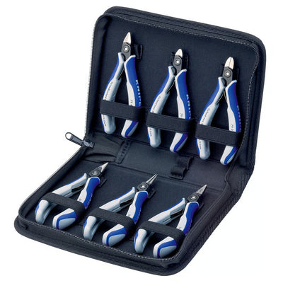 Bộ kìm chuyên dùng cho linh kiện điện tử 6 chi tiết KNIPEX 00 20 16 P