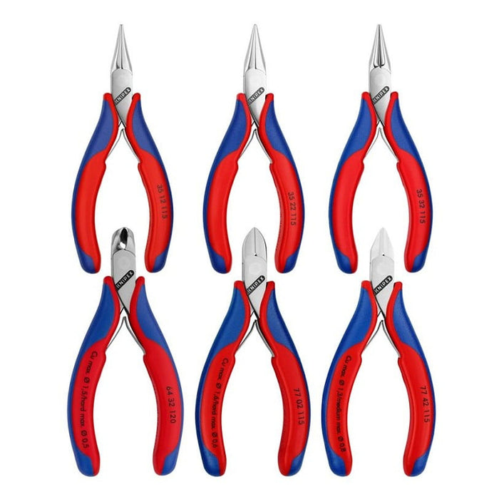 Bộ kìm chuyên dùng cho linh kiện điện tử 7 chi tiết KNIPEX 00 20 16