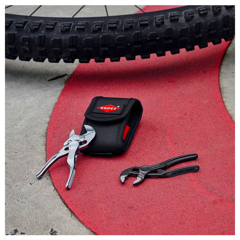 Bộ kìm mỏ quạ mini 2 chi tiết, kèm túi đeo hông KNIPEX 00 20 72 V04 XS