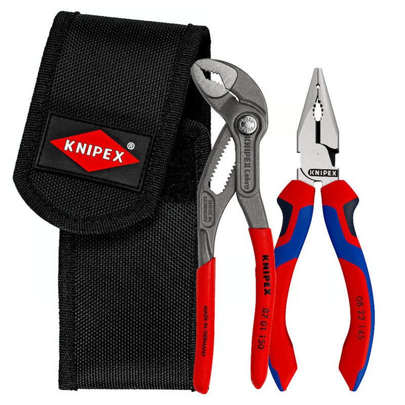 Bộ kìm 2 chi tiết, kèm túi đeo hông KNIPEX 00 20 72 V06