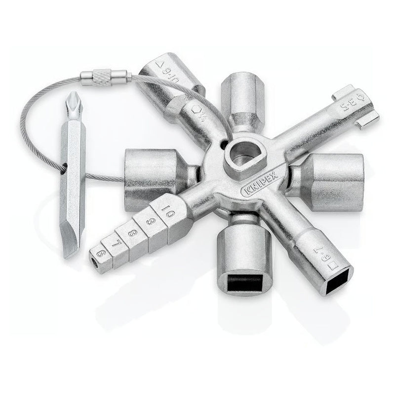 Bộ dụng cụ chuyên dùng cho thi công, bảo trì thiết bị điện 10 chi tiết KNIPEX 00 20 90 V01 cách điện 1000V
