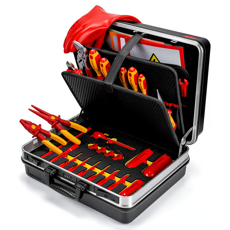 Bộ dụng cụ cách điện 1000V 34 chi tiết KNIEPX 00 21 05 EV