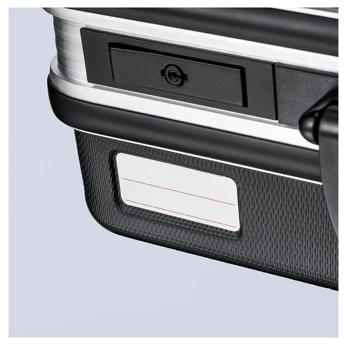 Vali chứa dụng cụ BIG Basic KNIPEX 00 21 05 LE chất liệu nhựa ABS, khung viền nhôm