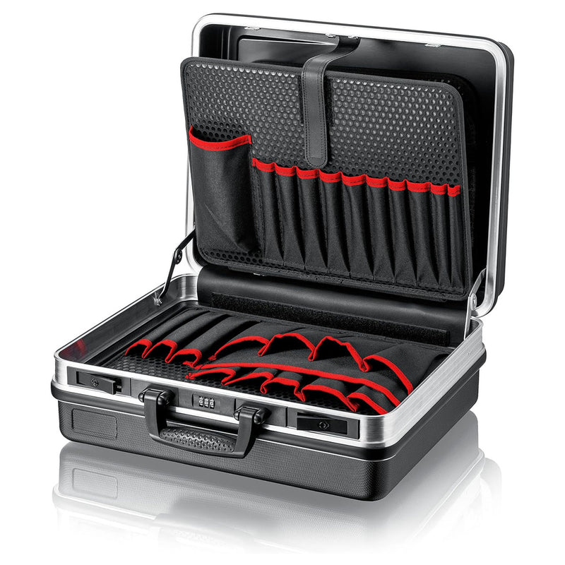 Vali chứa dụng cụ BIG Basic KNIPEX 00 21 05 LE chất liệu nhựa ABS, khung viền nhôm
