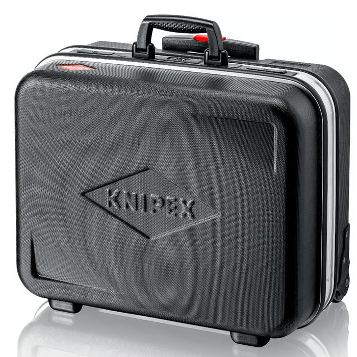 Vali chứa dụng cụ có tay nắm kéo BIG Basic Move KNIPEX 00 21 06 LE chất liệu nhựa ABS, khung viền nhôm