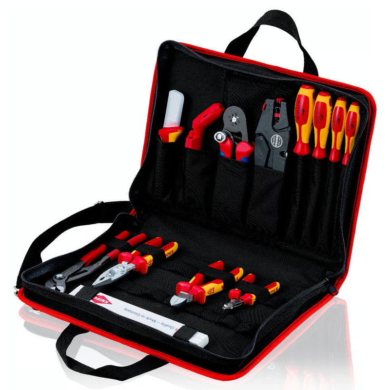 Bộ dụng cụ chuyên dùng cho thi công, bảo trì thiết bị điện 14 chi tiết KNIPEX 00 21 11