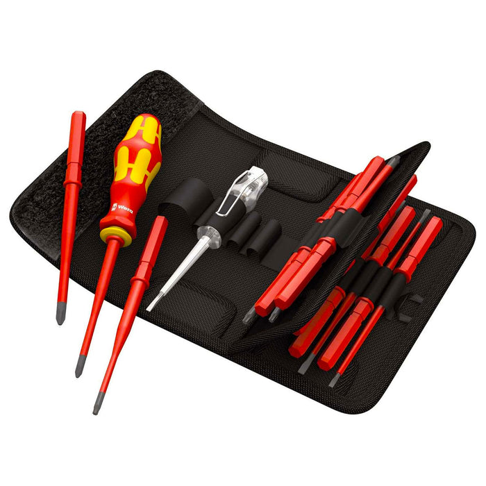 Bộ dụng cụ chuyên dùng cho thi công, bảo trì thiết bị điện 63 chi tiết KNIPEX 00 21 19 LB E